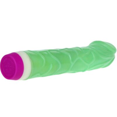 Alternative view of WAVES OF PLEASURE VIBRATOR 23 CM GREEN