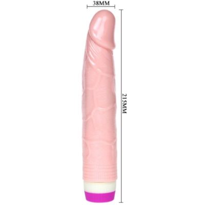 Vibrador realístico para carne de iniciantes 21,5 cm baile vibrators caliente. Pt