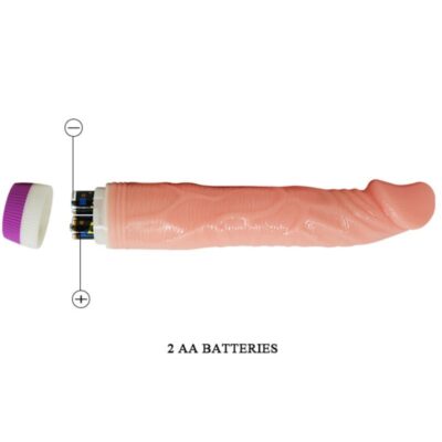 VIBRADOR REALÍSTICO NATURAL 22 CM 10 Carne vibradora realística 22 cm baile vibrators caliente. Pt