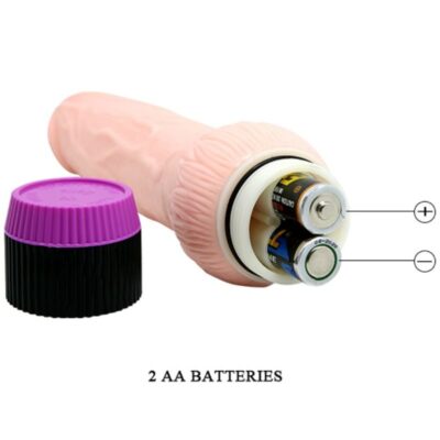 Adour club realistic vibrator wide base 22 cm baile caliente. Pt