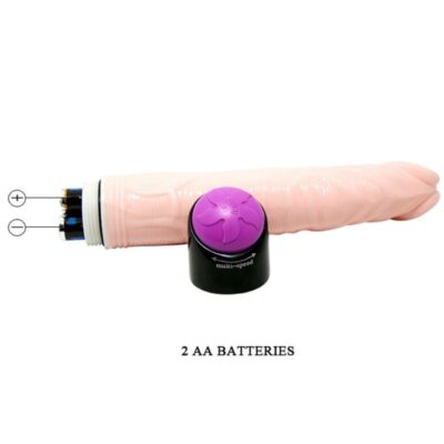 Alternative view of BAILE ADOUR CLUB VIBRADOR REALISTICO 23 CM NATURAL