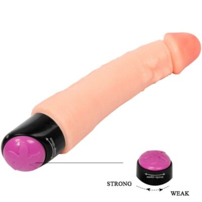 Vibrador realístico e flexível 25 cm baile vibrators caliente. Pt