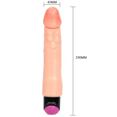 Vibrador realístico e flexível 25 cm baile vibrators caliente. Pt
