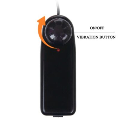 Alternative view of THE BIG PENIS DILDO  CON VIBRACION NATURAL 23.5 CM