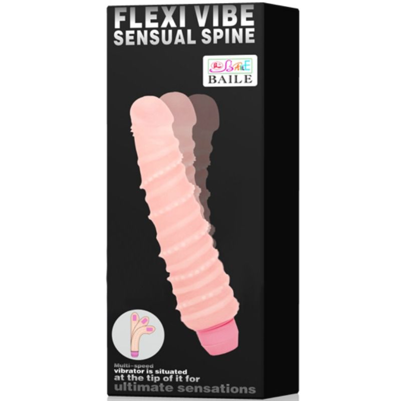 VIBRADOR ESPIRAL SENSUAL FLEXI VIBE 19,5 CM 9 Vibrador espiral sensual flexi vibe 19,5 cm - image 9