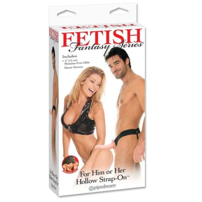 Alternative view of FETISH FANTASY SERIES FLRSH DREAM HOLLOW STRAP ON