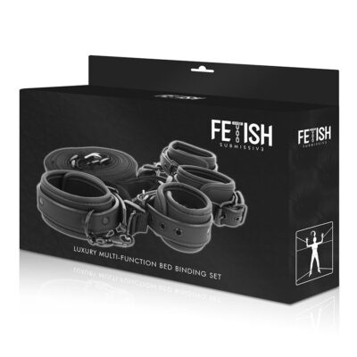 Fetiche submissivo punho e tether set fetish submissive bondage caliente. Pt
