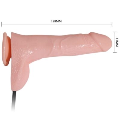 DILDO REALISTICO VIBRADOR E INFLABLE 18.8 CM 17 Dildo realístico inflável e vibrante 18,8 cm baile vibrators caliente. Pt
