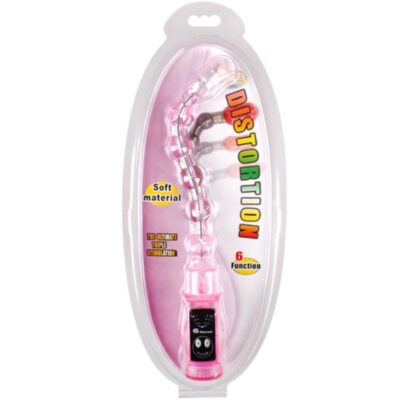 Distorção de estimulador vibrante rosa baile stimulating caliente. Pt