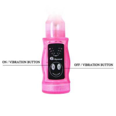 Distorção de estimulador vibrante rosa baile stimulating caliente. Pt