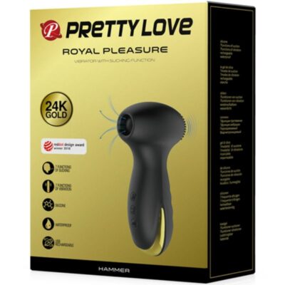 Função de sucção e vibração do martelo inteligente do amor bonito pretty love smart caliente. Pt