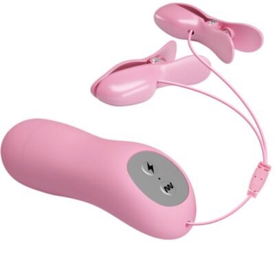 ROMANTIC WAVE PINZAS CON VIBRACION Y ELECTROSHOCK 14 Grampos de bico vibrantes de onda romântica e de choque elétrico baile stimulating caliente. Pt
