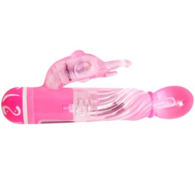 Vibradores de baile vibrador multispeed com estimulador de clit rosa baile vibrators caliente. Pt