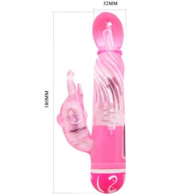 Vibradores de baile vibrador multispeed com estimulador de clit rosa baile vibrators caliente. Pt