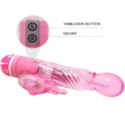 Vibradores de baile vibrador multispeed com estimulador de clit rosa baile vibrators caliente. Pt