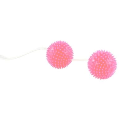 Alternative view of A DEEPLY PLEASURE BOLAS TEXTURADAS ROSA 3.6 CM