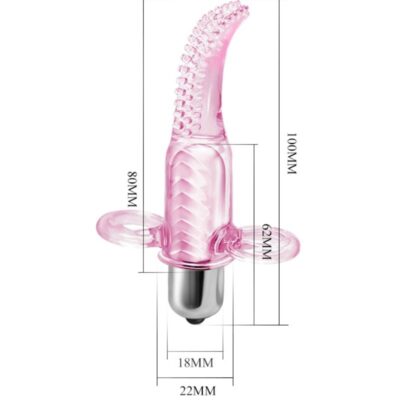 Ponta de dedo vibro estimulando baile stimulating caliente. Pt