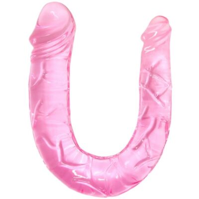 BAILE DOUBLE DONG DILDO DOBLE ROSA 7 Baile double dong pink baile dildos caliente. Pt
