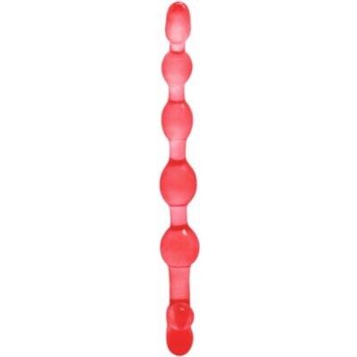 Bendy twist anal beads red baile anal caliente. Pt