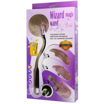 Wizard magic wand estimulador vibrante baile stimulating caliente. Pt