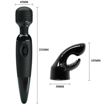 Baile sensual massager cabeça interchangeable baile power head caliente. Pt