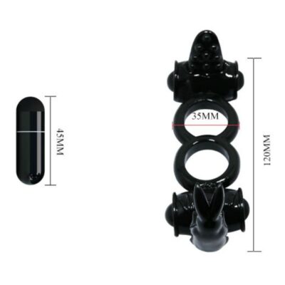 Anel dobro de baile anel duplo com coelho duplo baile for him caliente. Pt