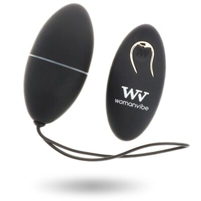 Alternative view of WOMANVIBE ALSAN EGG CONTROLE REMOTO PRETO SILICONE PRETO
