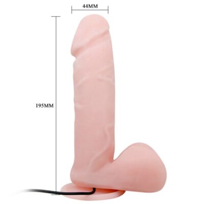 VIBRADOR REALISTICO OLIVER CON FUNCION ROTACION 12 Função de rotação do vibrador realistic oliver baile caliente. Pt
