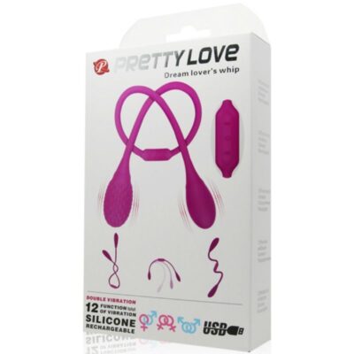 PRETTY LOVE ESTIMULADOR UNISEX DREAM LOVER'S WHIP 2 19 Bonito amor unisex estimulando sonho lover''s whip 2 pretty love smart caliente. Pt