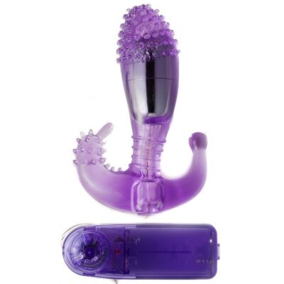 Alternative view of ESTIMULADOR  LILA VAGINAL Y ANAL CON VIBRACION