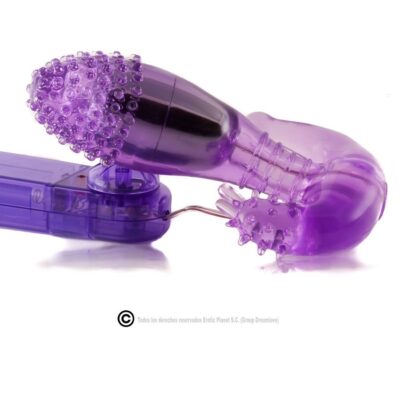 Estimulador  lila vaginal y anal con vibracion - image 3