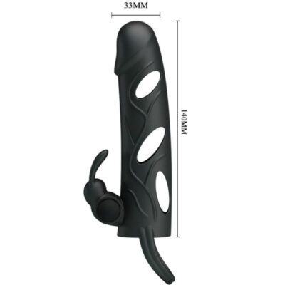 Bonito amor vibrando manga de silicone 14 cm pretty love caliente. Pt