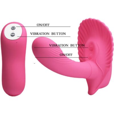 Bonito amor vibrando g-spot estimuladora de controle remoto pretty love flirtation caliente. Pt