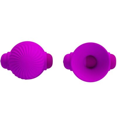 Bonito amor estimuladores de bicos 12 modos de vibração roxo pretty love smart caliente. Pt
