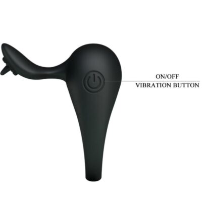 Anel de silicone vibrando bonito amor com língua pretty love caliente. Pt