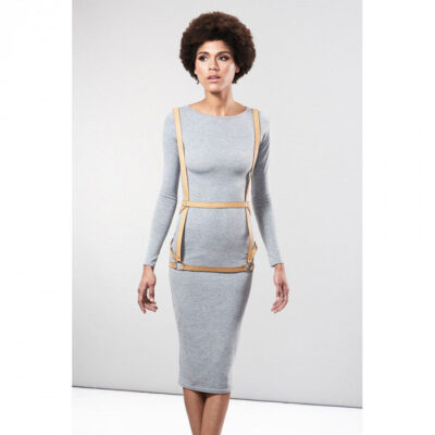 Bijoux indiscrets arrow dress arrow harness - marrom bijoux maze caliente. Pt