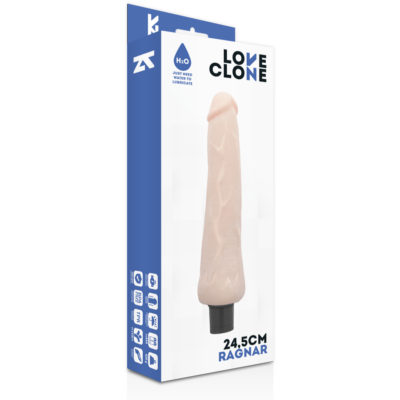 Loveclone ragnar auto-lubrificação dong carne 24,5 cm loveclone caliente. Pt