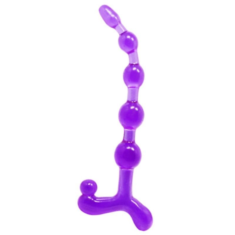 Bendy twist anal beads purple baile anal caliente. Pt