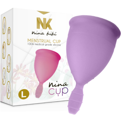 Taça nina menstrual tamanho roxo l nina kikí caliente. Pt
