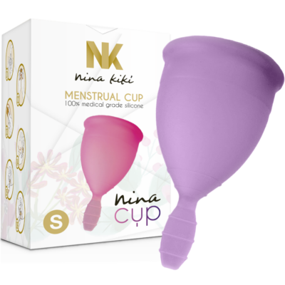 Nina cup menstrual cup tamanho roxo s nina kikí caliente. Pt