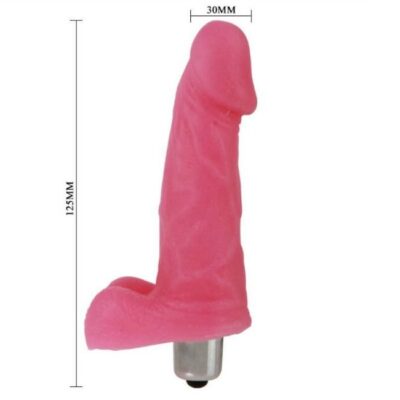 Alternative view of SLIK PLEASURE LOVE CLONE VIBRADOR NATURAL