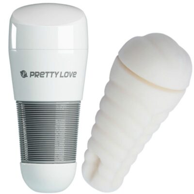 Alternative view of PRETTY LOVE KITTY MASTURBADOR BLANCO VAGINA 2