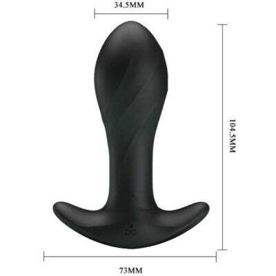 Pretty love anal plug massager preto pretty love caliente. Pt
