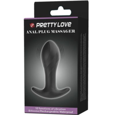 Pretty love anal plug massager preto pretty love caliente. Pt