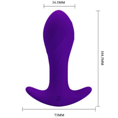 Pretty love anal plug massager purple pretty love caliente. Pt