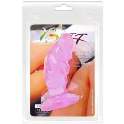 Baile plug anal unisex con ventosa rosa - image 3
