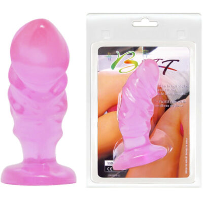 Baile plug anal unisex con ventosa rosa - image 4