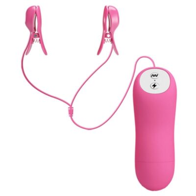 Onda romântica vibrante e choque elétrico bicos fúchsia baile stimulating caliente. Pt