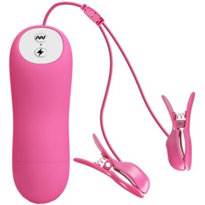 Onda romântica vibrante e choque elétrico bicos fúchsia baile stimulating caliente. Pt