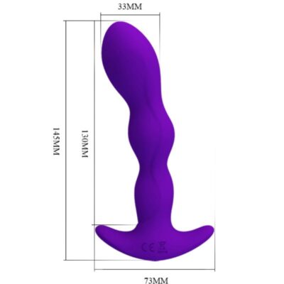 Pretty love anal massager 12 funções vibração roxo pretty love caliente. Pt